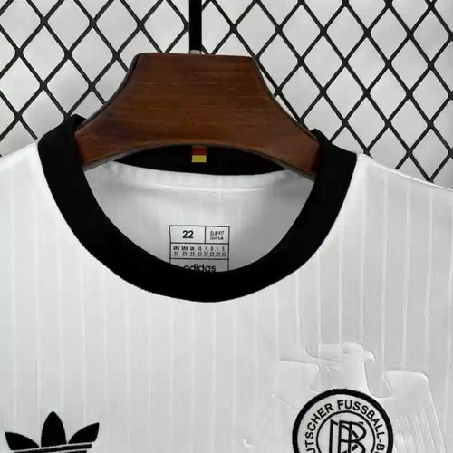 Maglia da calcio bianca per bambini Germania 125° anniversario 2025